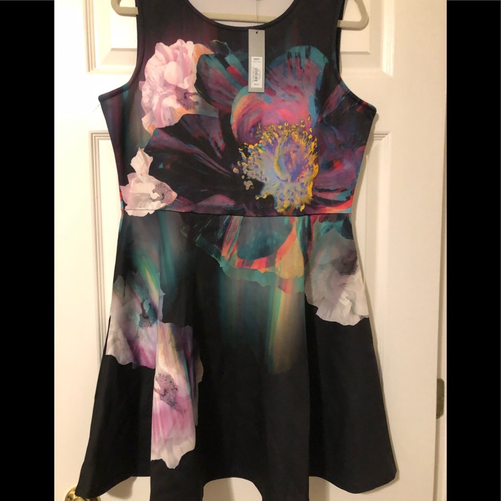 Kohl’s Apt 9. Floral Scuba Dress